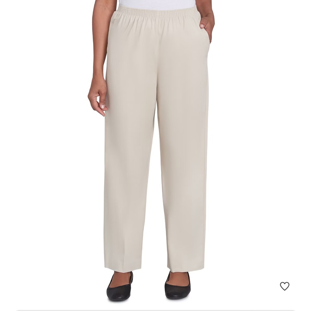 Alfred Dunner Twill Pants